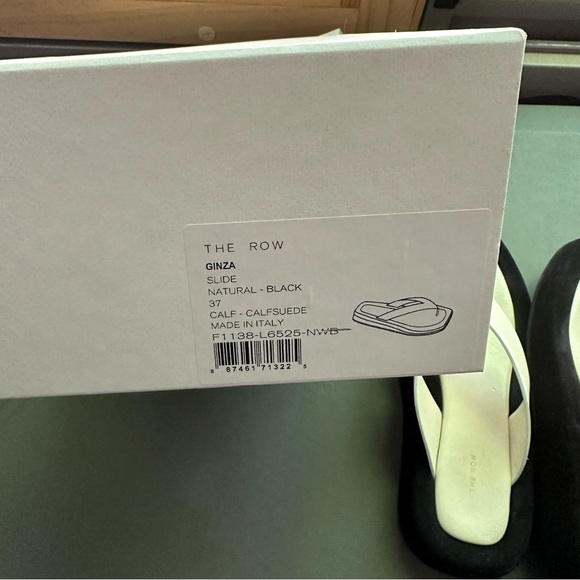 The ROW - Ginza Thong Sandal black&white - 37 - Picture 4 of 5